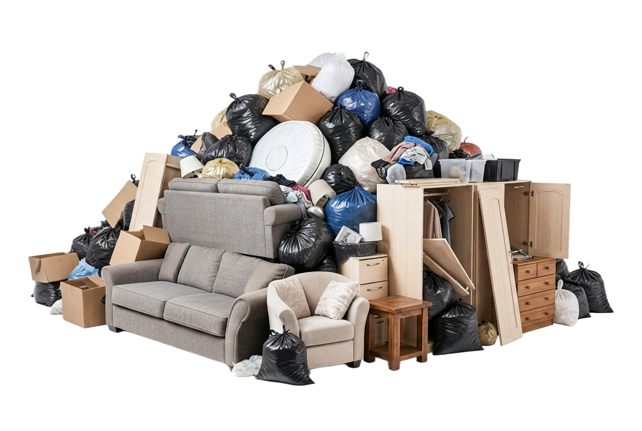XXL Load household waste example